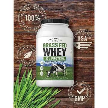 Carlyle Grass Fed Whey Protein | 33g Protein | 2lb
