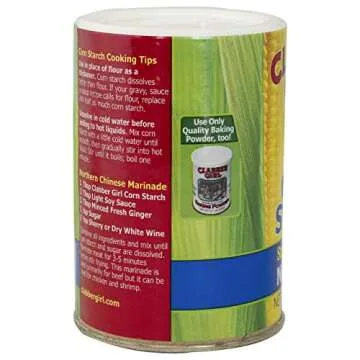 Clabber Girl Gluten-Free Corn Starch, 6.5 Ounce
