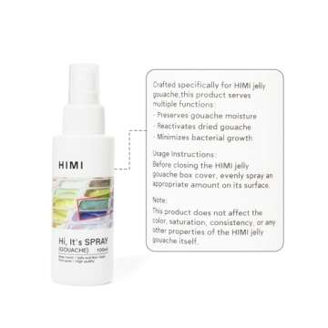 HIMI Gouache 100ml Spray - Perfect for Artists & Hobbyists