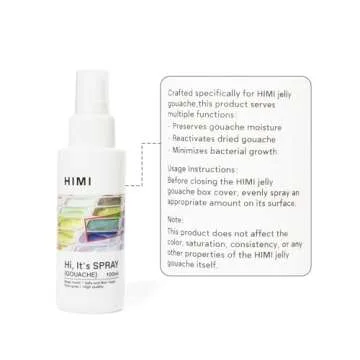 HIMI Gouache 100ml Spray - Perfect for Artists & Hobbyists