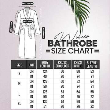 NY Threads Premium Womens Robe Plush Soft Long Bathrobe Warm Fleece Shawl Collar Spa Robe Pack of 1, Large, White