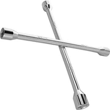 EPAuto 14" Durable Universal Lug Wrench for Convenient Tire Changes