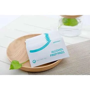 Winner Large Alcohol Prep Pads, 6" x 4" Alcohol Swabs Individually Wrapped, 4-Ply Cotton Alcohol Pad...