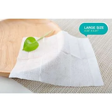 Winner Large Alcohol Prep Pads, 6" x 4" Alcohol Swabs Individually Wrapped, 4-Ply Cotton Alcohol Pads, 200 Count 70% Isopropyl Alcohol Wipes, Essential for First Aid, Home and Laboratories