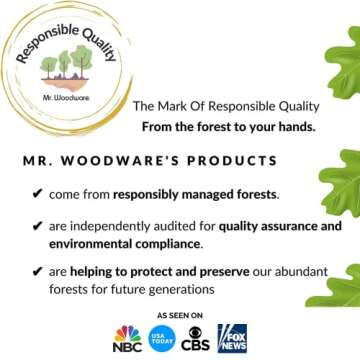 Mr. Woodware Wood Roller Massager for Body - 15.6 inch Lymphatic Drainage Manual Massage Tools for Sculpting, Muscle Shaping, Celulite Remover - Wooden Massage Tool for Manual Maderotherapy