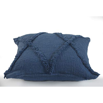 Royal Blue Throw Pillow 18"x18" - Stylish Comfort