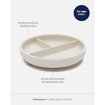 Lalo Suction Plates for Safe Mess-Free Toddler Meals