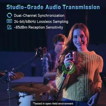 JOYO Wireless Microphone System for Live Sound and Studio