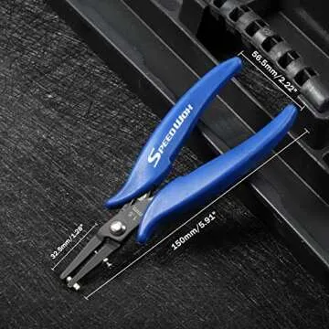 SPEEDWOX 1.5mm Metal Hole Punch Pliers for Crafts