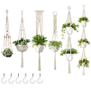 Stylish Dahey Macrame Plant Hangers for Your Home