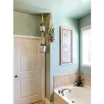 Stylish Dahey Macrame Plant Hangers for Your Home