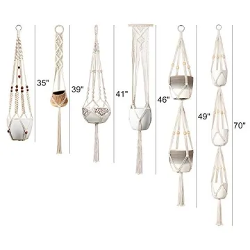 Stylish Dahey Macrame Plant Hangers for Your Home