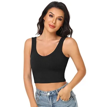Womens Versatile Crop Tops 3 Piece Set for Every Season