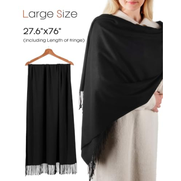 FURTALK Women's Winter Pashmina Scarf - Cozy Wraps