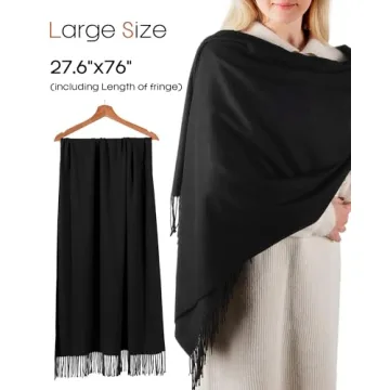 FURTALK Women's Winter Pashmina Scarf - Cozy Wraps