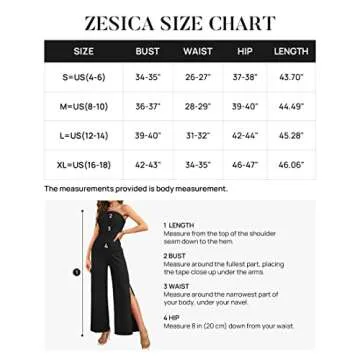 Stylish ZESICA Off Shoulder Jumpsuit with Pockets