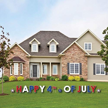 Big Dot of Happiness 4th of July - Yard Sign Outdoor Lawn Decorations - Independence Day Party Yard ...