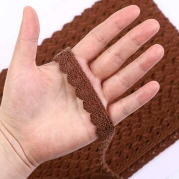 30Yards Cotton Lace Ribbon for All Your Crafting Needs