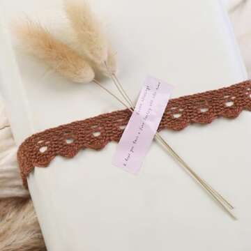 30Yards Cotton Lace Ribbon for All Your Crafting Needs