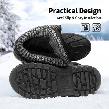 DREAM PAIRS Kids Snow Boots – Warm & Water-Resistant
