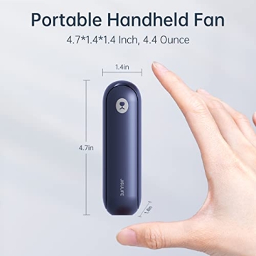 JISULIFE Mini 3 in 1 Fan, Pocket Size with Power Bank