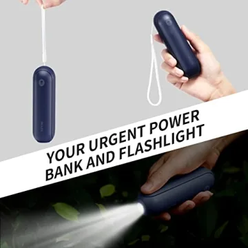 JISULIFE Mini 3 in 1 Fan, Pocket Size with Power Bank