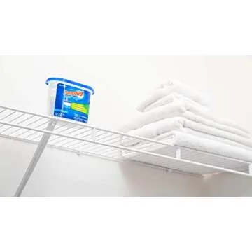 DampRid Fresh Scent Disposable Moisture Absorber, 10.5 oz., 3 Pack – Attracts & Traps Excess Moisture, Eliminates Musty Odors, Creates Fresher, Cleaner Air, White