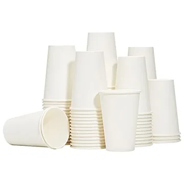 RACETOP Hot Paper Coffee Cups 12 oz [300 Pack], Disposable Coffee Cups with Upgraded Weight of Paper...