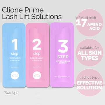 CLIONE PRIME At Home Brow Lamination Kit - DIY Eyebrow Lamination Kit Professional Eye Brow Perm Kit Instant DIY Eyebrow Lift Kit for Fuller Thicker Brows Lasts For Upto 8 Weeks