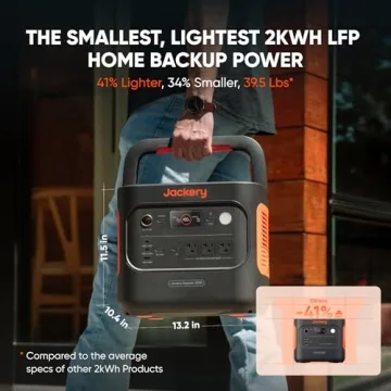 Jackery Solar Generator 2000 v2 - Portable Power Station