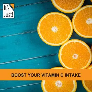 It's Just! - Vitamin C Powder, 100% Pure Ascorbic Acid, Food Grade, Immune Support, Homemade Cosmetics (11oz)