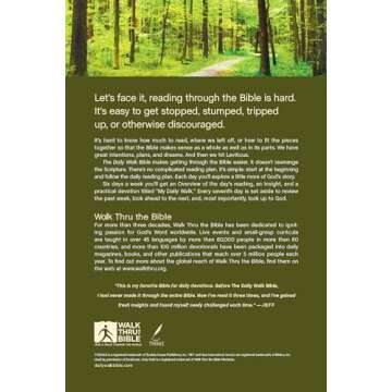 The Daily Walk Bible NIV (Softcover)