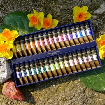 Mijello Mission Gold Water Color Set, 34 Colors for Artists