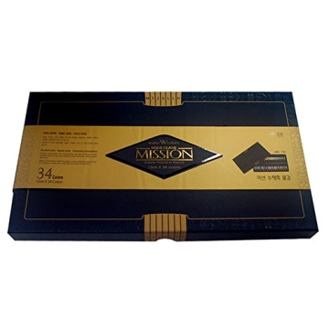 Mijello Mission Gold Water Color Set, 34 Colors for Artists