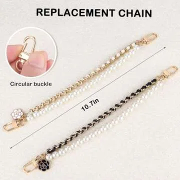 Stylish Handbag Purse Extender Chains for Elegant Style