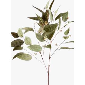 Elegant Seeded Eucalyptus for Home and Office Decor