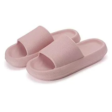 Comfortable Joomra Women’s Shower Slides in Pink
