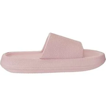 Comfortable Joomra Women’s Shower Slides in Pink
