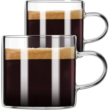 Stylish PARACITY Espresso Cups, Perfect for Coffee Lovers