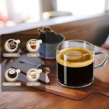 Stylish PARACITY Espresso Cups, Perfect for Coffee Lovers