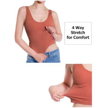 Design by Olivia Women's Sleeveless Tank Top – USA Made