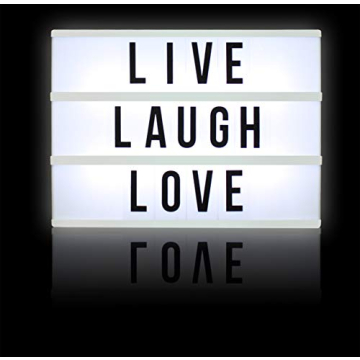 Northpoint Cinema Style 10-LED Light Box for Home Decor