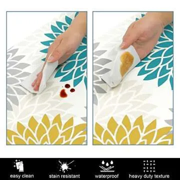 HEBE Anti Fatigue Kitchen Rug Sets Comfort and Non Slip Mats