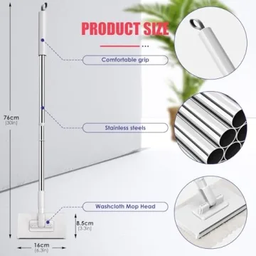 Compact Gadhra Mini Sweeper Mop for Home & Van Cleaning