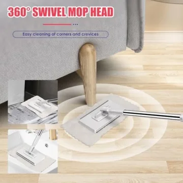 Compact Gadhra Mini Sweeper Mop for Home & Van Cleaning
