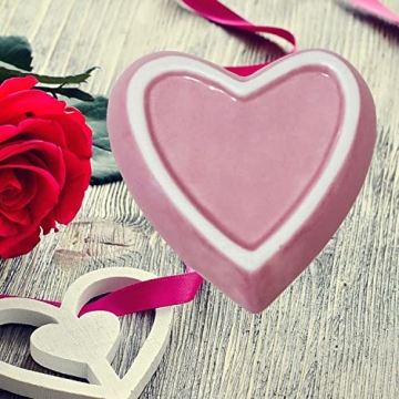 Charming Pink Ceramic Jewelry Tray for Women Gifts