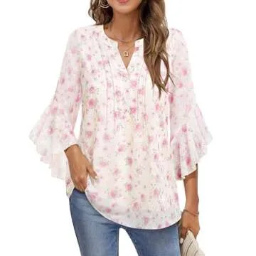 Timeson Women’s Spring Tops: Fashionable Blouses for Work