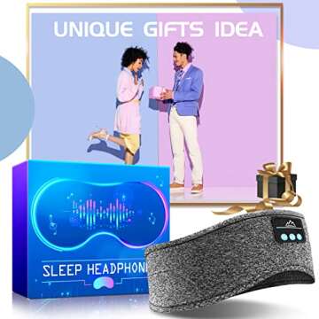 Sleep Headphones Wireless Bluetooth Headband - Ultimate Comfort