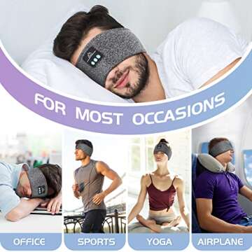 Sleep Headphones Wireless Bluetooth Headband - Ultimate Comfort