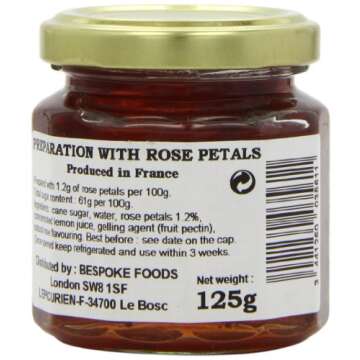 Epicurien Rose Petals Confit - Gourmet Delight in 125g